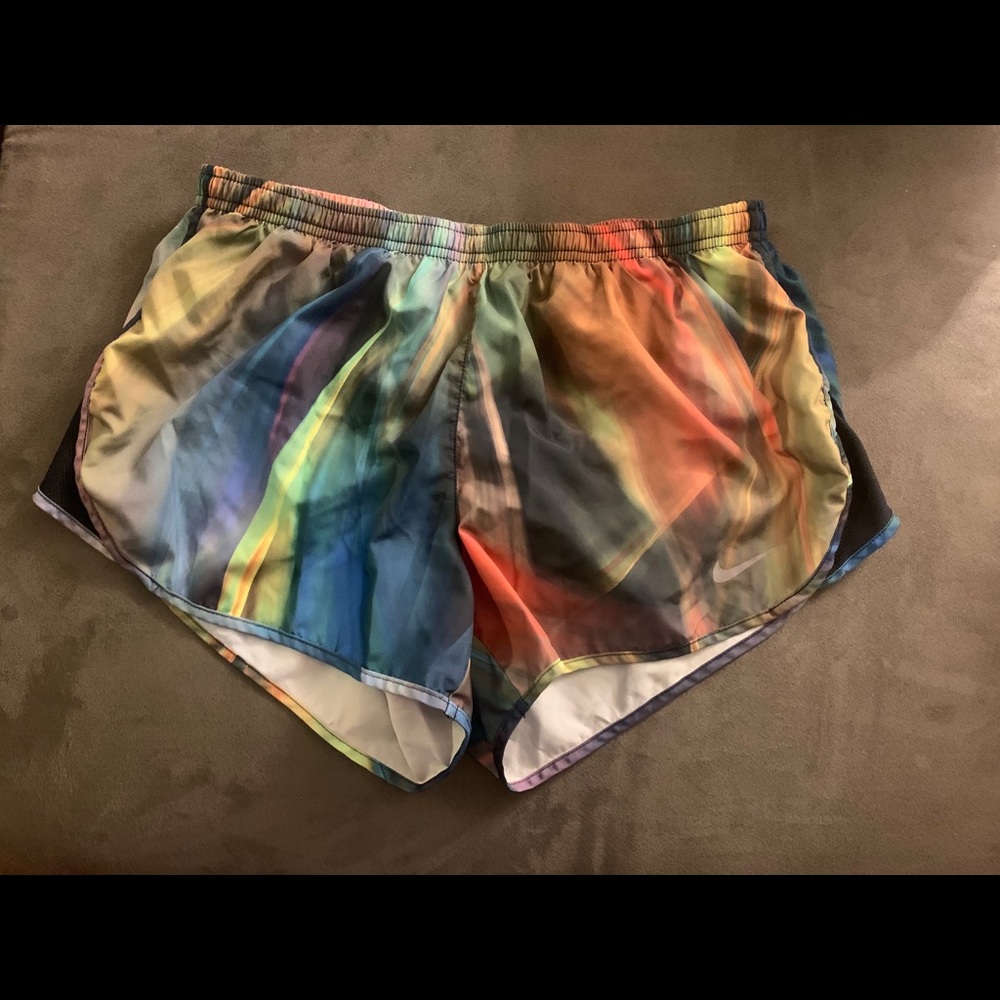 Nike Running Shorts with back pocket! Size large